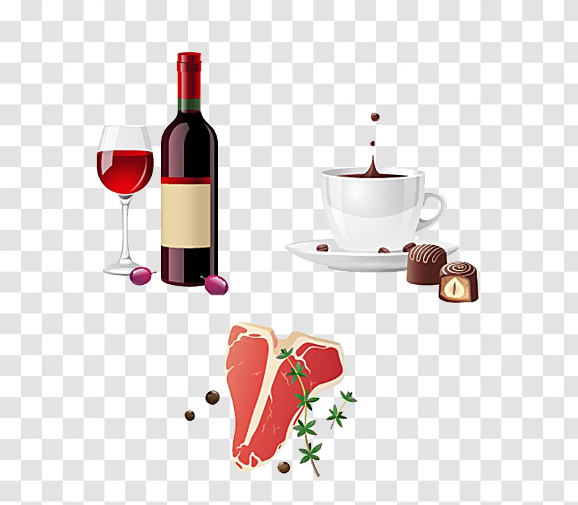 Red Wine Icon - Food - Coffee Transparent PNG