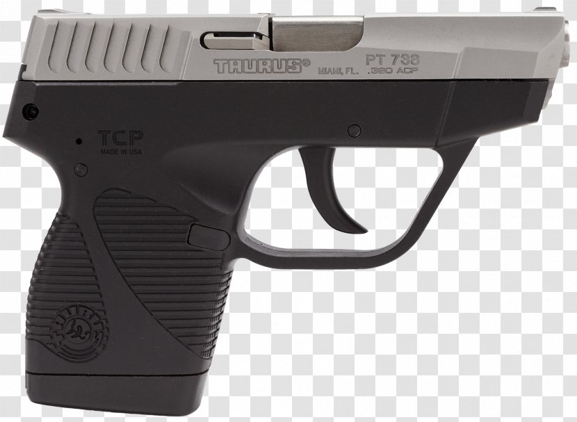 Taurus Semi-automatic Pistol Handgun .380 ACP Transparent PNG
