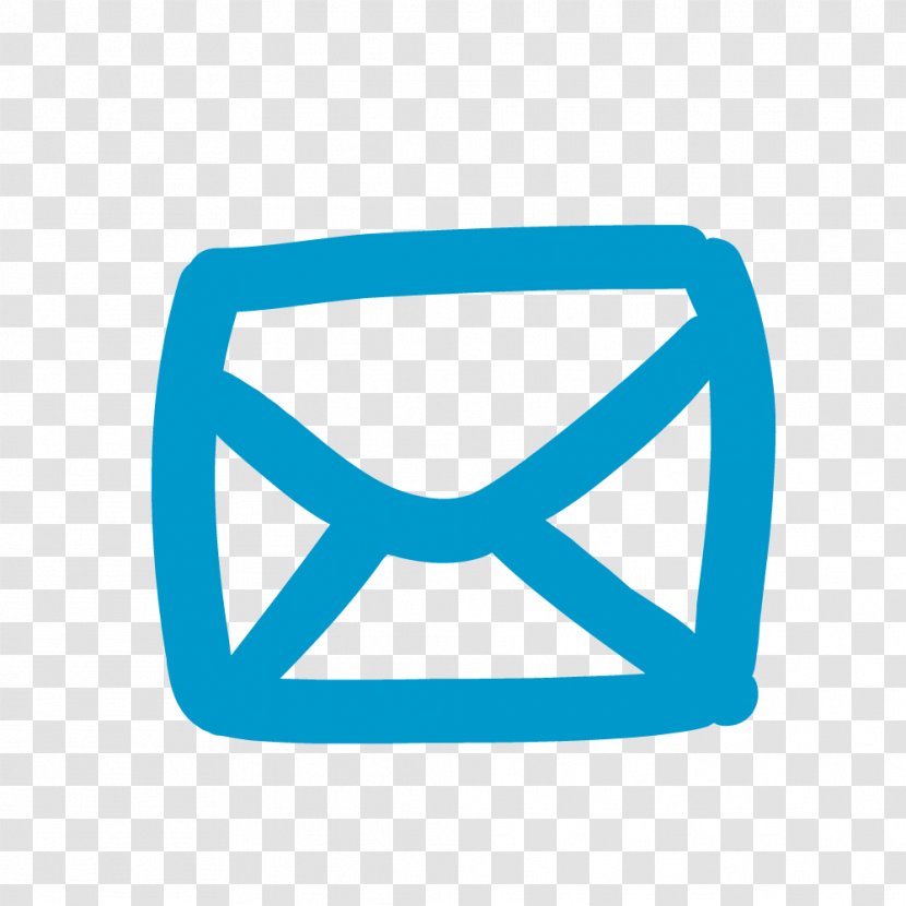 Email Logo. - Box - Azure Transparent PNG