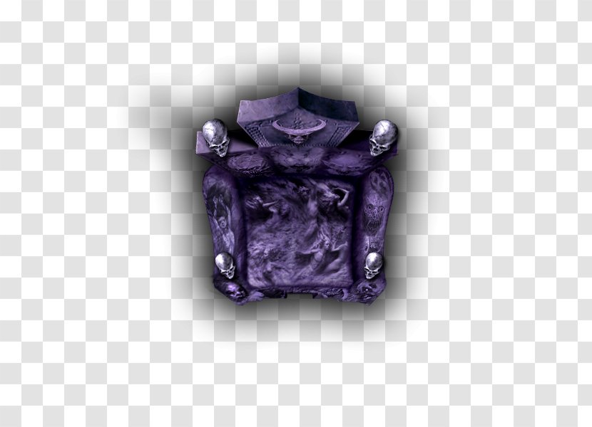 Throne Seat Chair The Temple Of Elemental Evil Roll20 - Amethyst Transparent PNG
