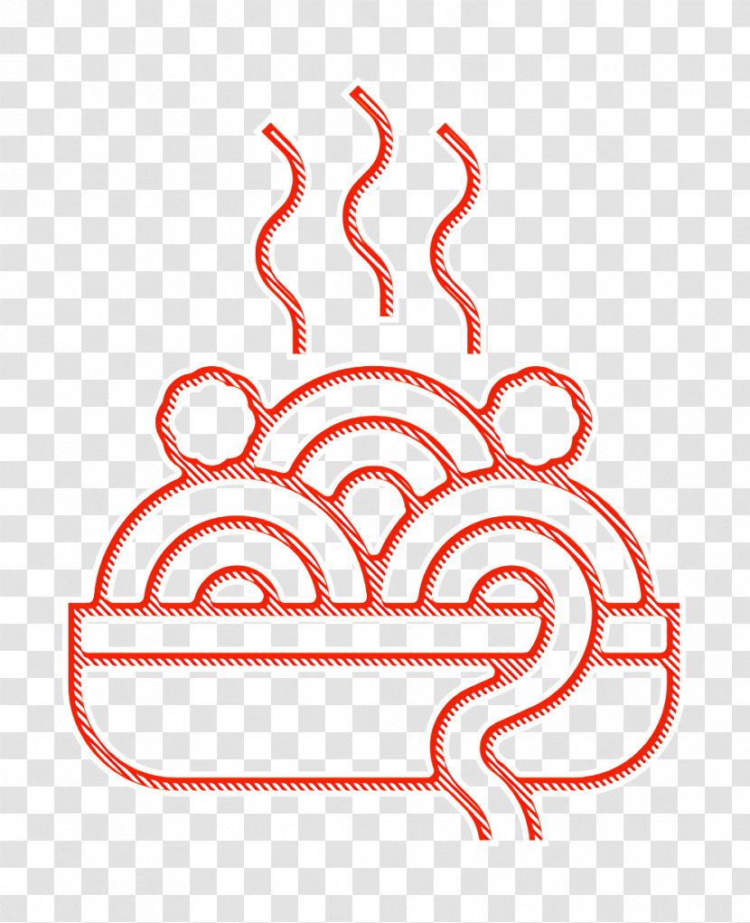 Spaghetti Icon Picnic Elements Icon Pasta Icon Transparent PNG