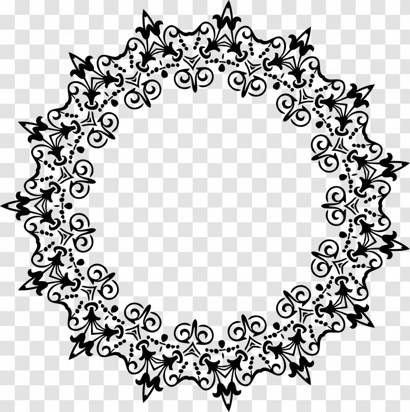 Circle Illustration Image - Ornament - Textile Transparent PNG