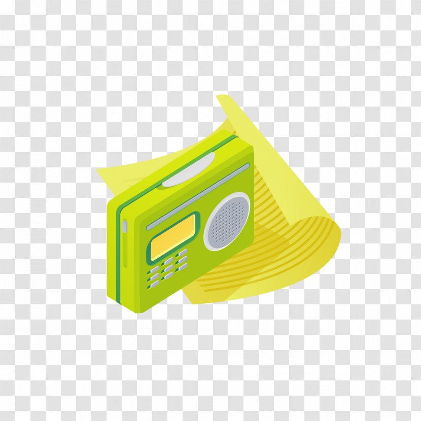 Cartoon Animation Drawing - Logo - Radio Style Transparent PNG
