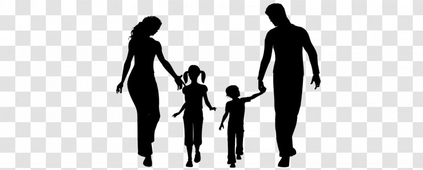 Parent Child Father Family - Silhouette Transparent PNG