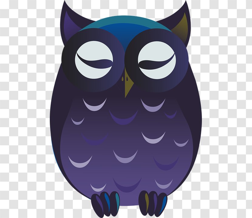Owl Bird Cartoon Clip Art - Of Prey - Eulelila Transparent PNG