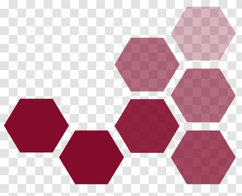 Crimson Hexagon Business Honeycomb - Brand Transparent PNG