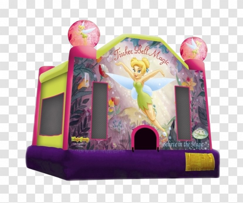 Tinker Bell Sydney Jumping Castle Hire Inflatable Bouncers Disney Fairies - Child Transparent PNG
