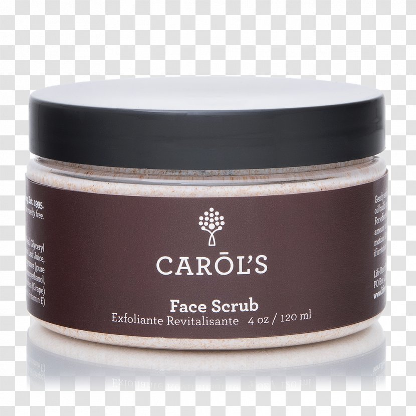 Cream Natural Skin Care Facial - Herb - Face Scrub Transparent PNG