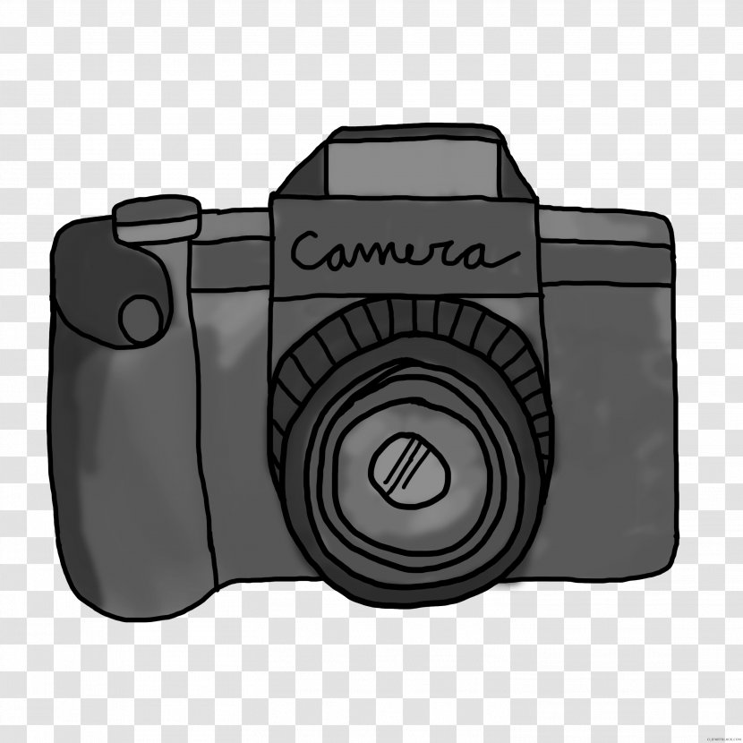 Clip Art Camera Drawing Image - Cartoon Transparent PNG