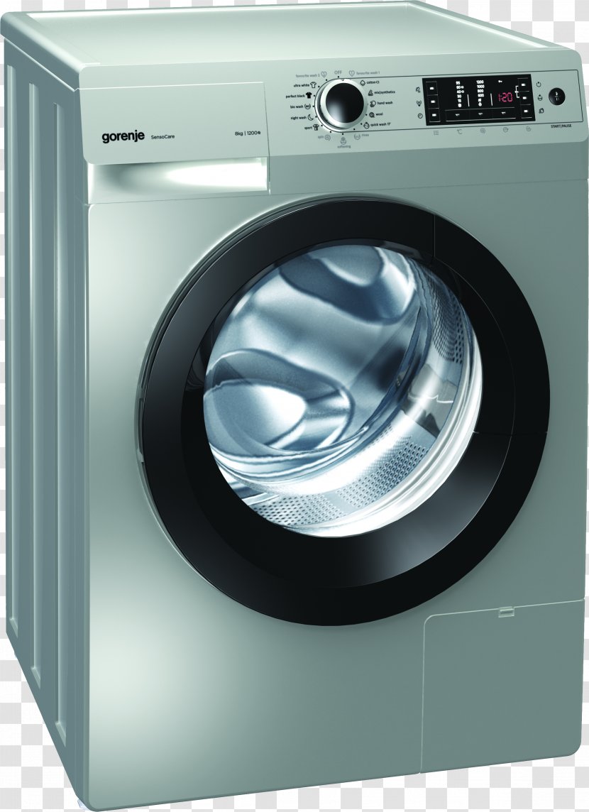 Washing Machine Refrigerator Home Appliance Clothes Dryer Gorenje Transparent PNG