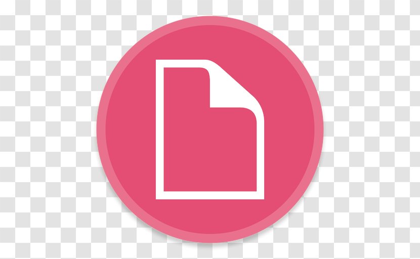 Pink Text Brand - Directory - Documents Transparent PNG