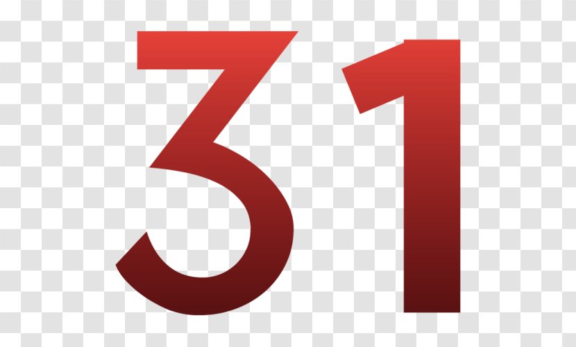 Number CDOM31 - 31 Transparent PNG