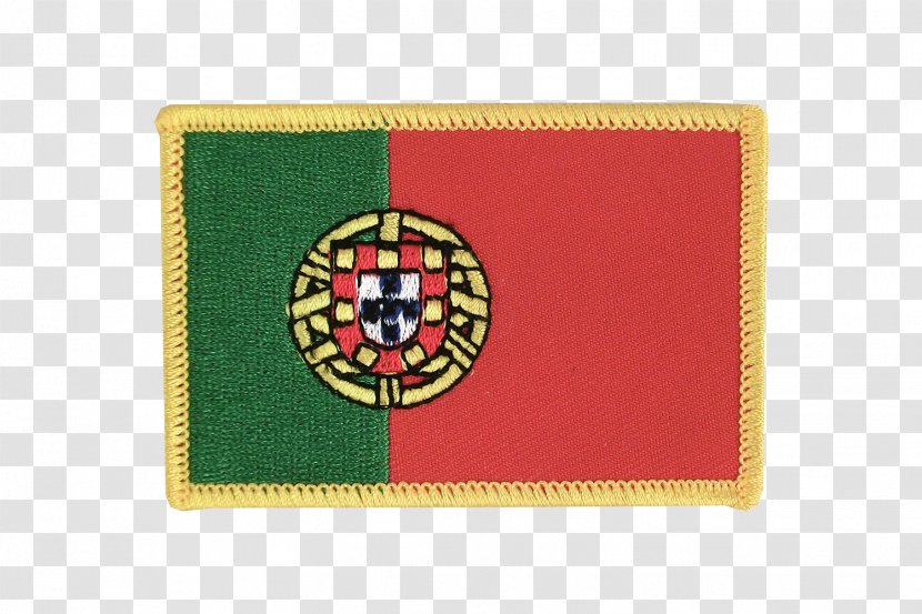 Flag Of Portugal Fahne UEFA Euro 2016 - Embroidered Patch Transparent PNG
