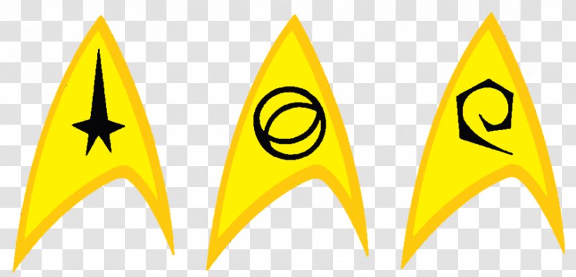 Star Trek: Starfleet Command James T. Kirk Klingon - Yellow - Symbol Transparent PNG