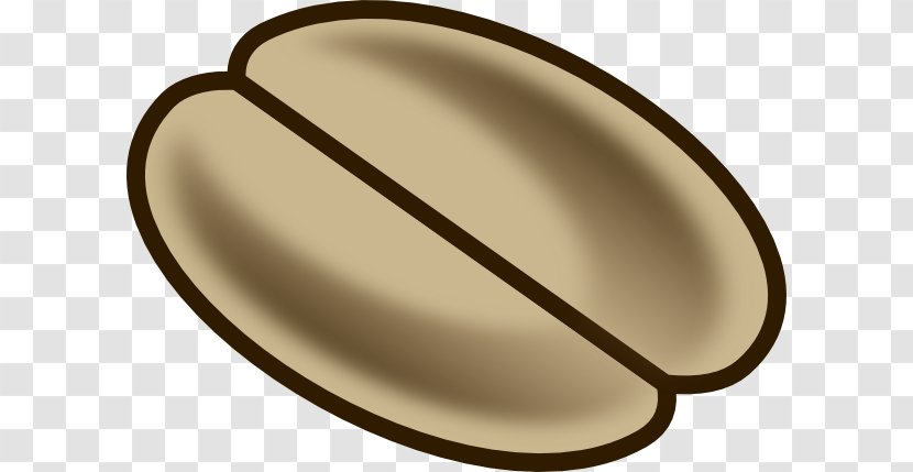 White Coffee Cafe Kopi Luwak Bean - Oval - Brown Beans Transparent PNG