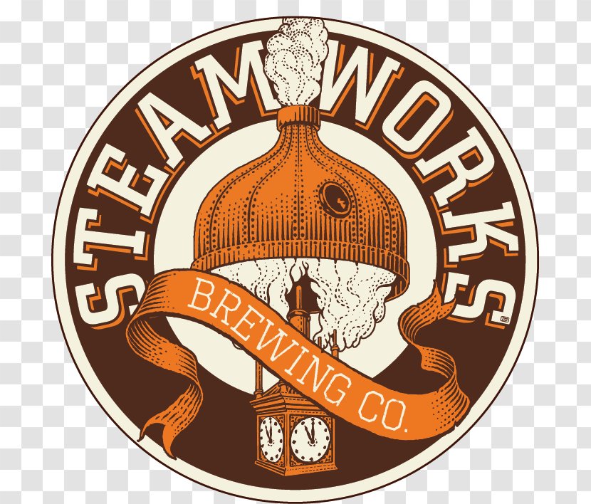 Steamworks Brewing Co. JAK'S Beer Wine Spirits Brewery & Taproom - Badge Transparent PNG