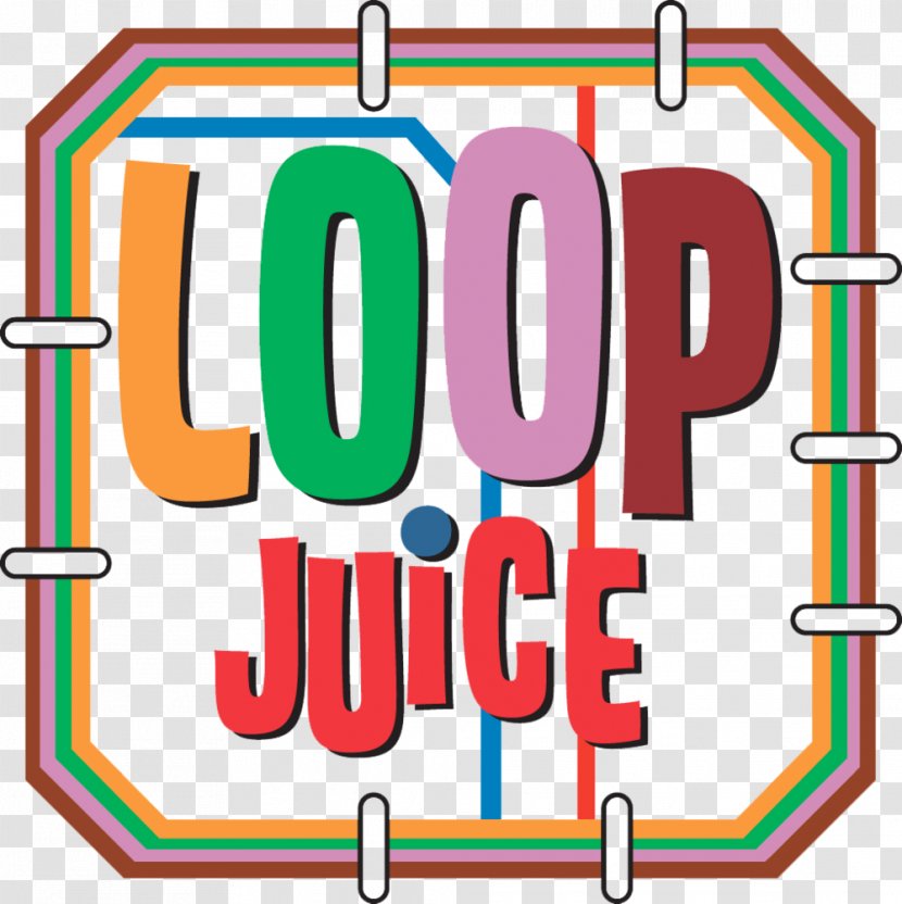 Loop Juice Chicago Smoothie Food - Text - Train Station Transparent PNG