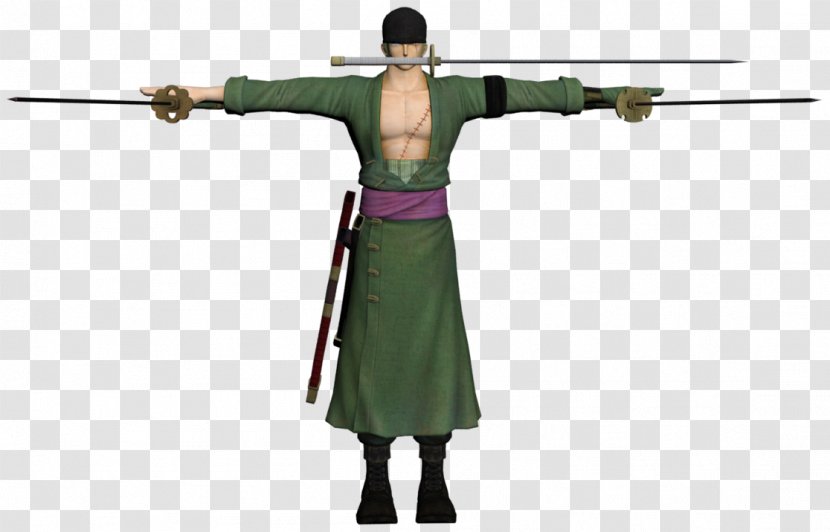 Roronoa Zoro Monkey D. Luffy Edward Newgate One Piece: Pirate Warriors 2 Portgas Ace - Sabo - Weight Three-dimensional Characters Transparent PNG