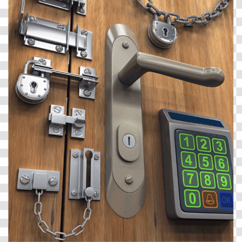 Lock Door Security Handle House - Sliding Glass Transparent PNG