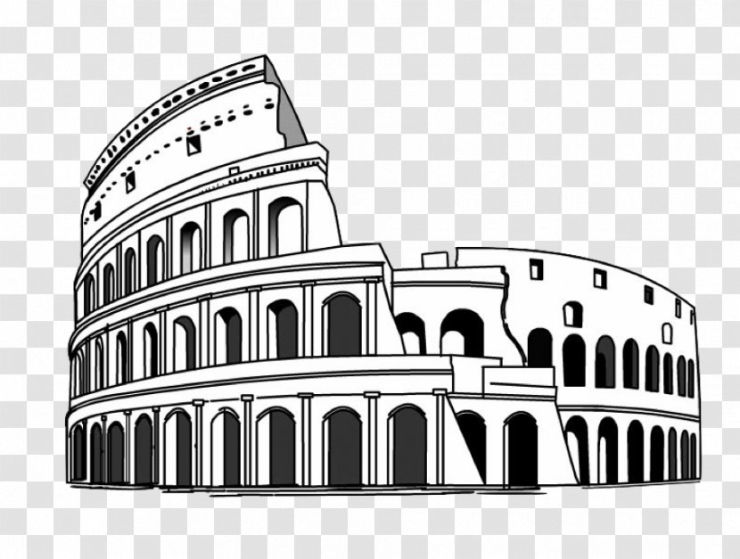 Colosseum Wall Decal Sticker - Rome - HD Transparent PNG