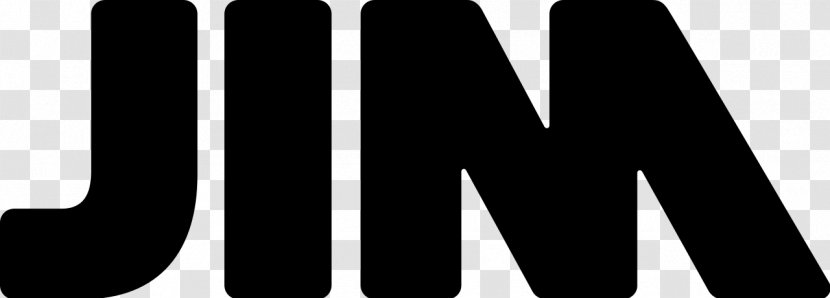 Logo Jim Television Nelonen Plus - Monochrome - Hand Transparent PNG