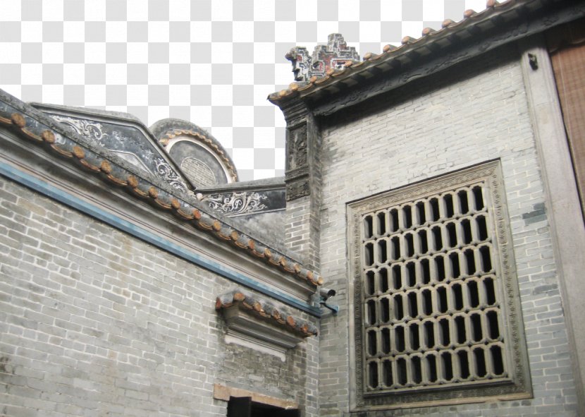 Lingnan Guangzhou Keyuan - Building - Culture Shawan Ancient Town Transparent PNG