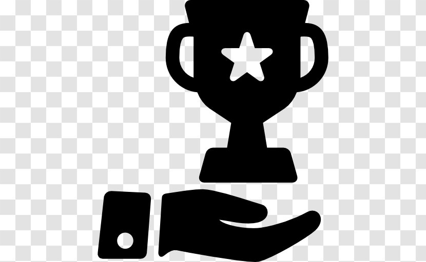 Trophy In Hand - Cup - Symbol Transparent PNG