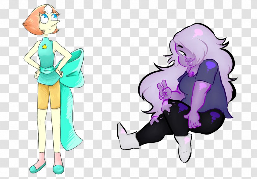 Pearl Fan Art - Amethyst Fanart Transparent PNG