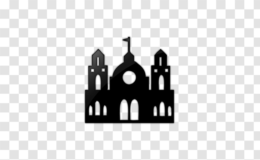 Castle YouTube Clip Art - Monochrome - Church Transparent PNG