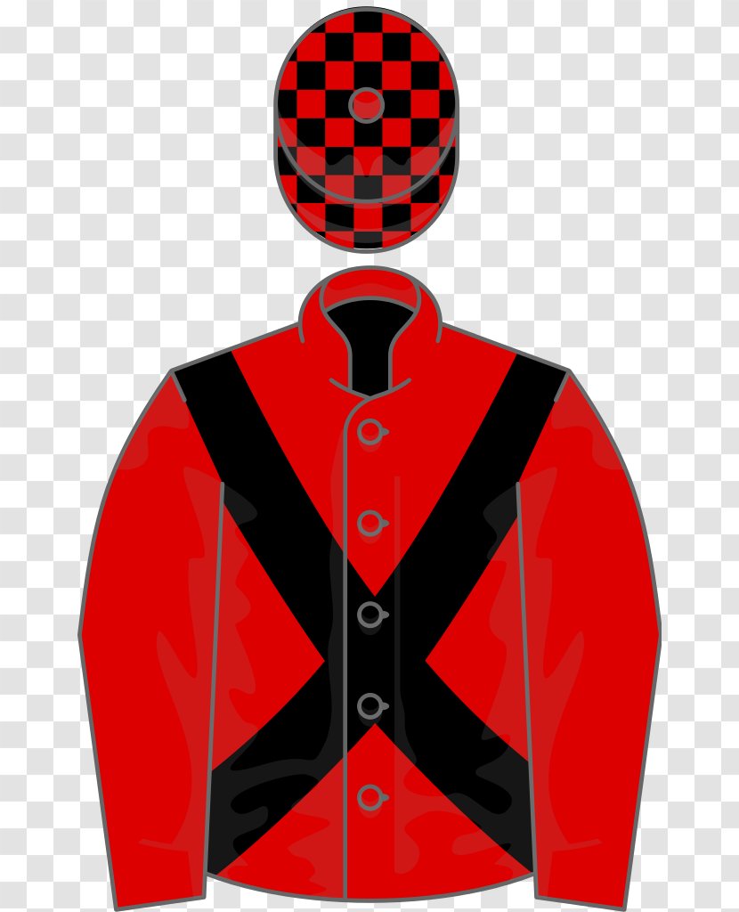Thoroughbred Wikipedia Horse Racing Clip Art - Outerwear - Red Transparent PNG