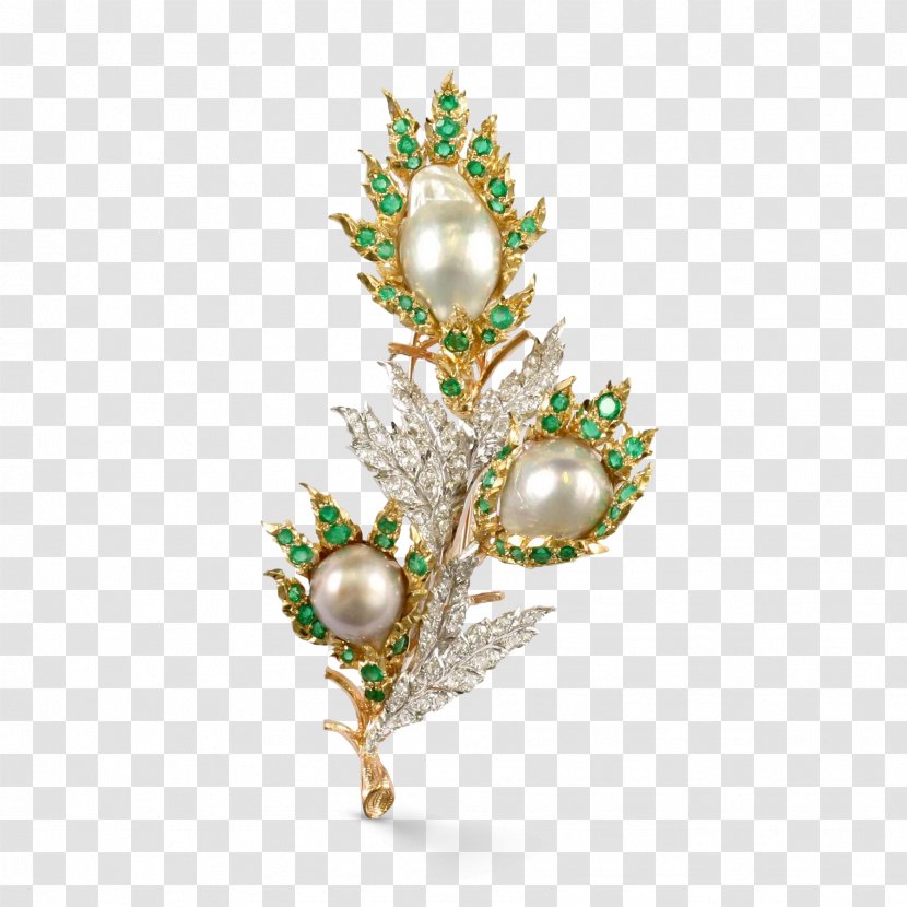 Jewellery Brooch Clothing Accessories Buccellati Diamond - Christmas Ornament Transparent PNG