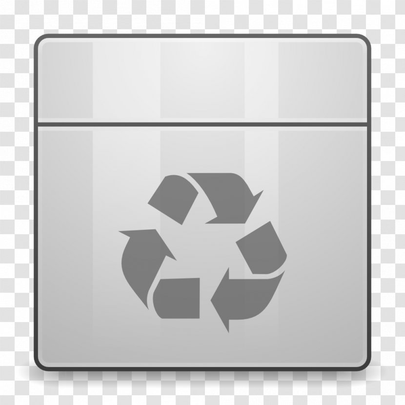 Square Brand Font - Recycling Symbol - Places User Trash Transparent PNG