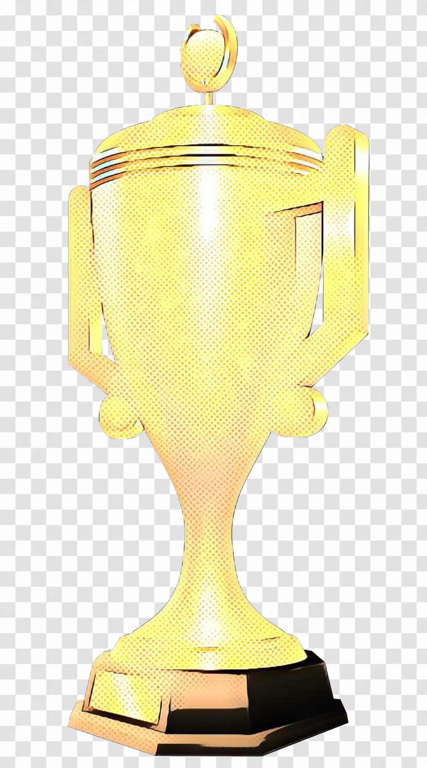 Trophy Cartoon - Brass - Metal Transparent PNG