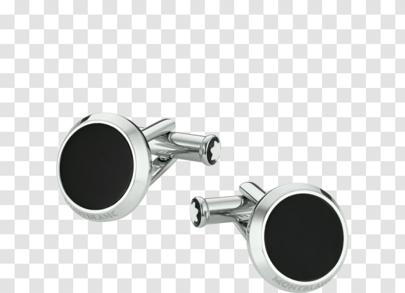 Cufflink Montblanc Meisterstück Onyx Jewellery - Tie Clip Transparent PNG