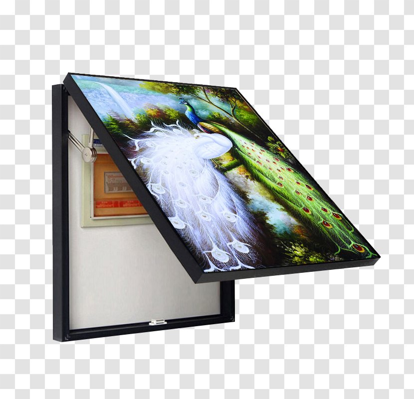 Painting Download - Picture Frame - Peacock Decorative Transparent PNG