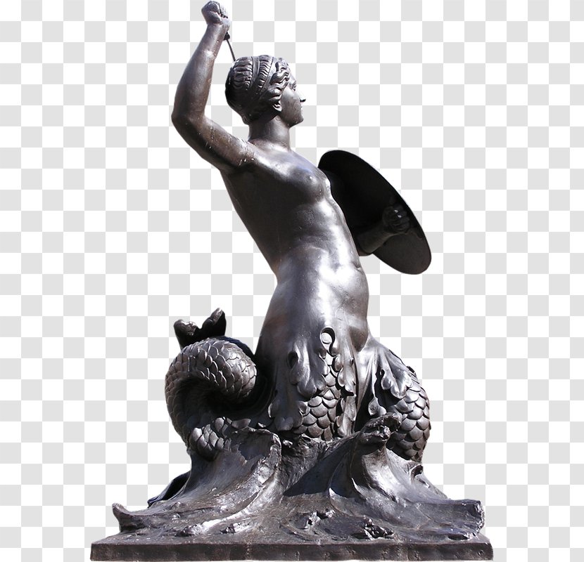 Sigismund's Column Siren Legend Mermaid Bronze Sculpture - Inhaltsangabe - Nici Ag Transparent PNG