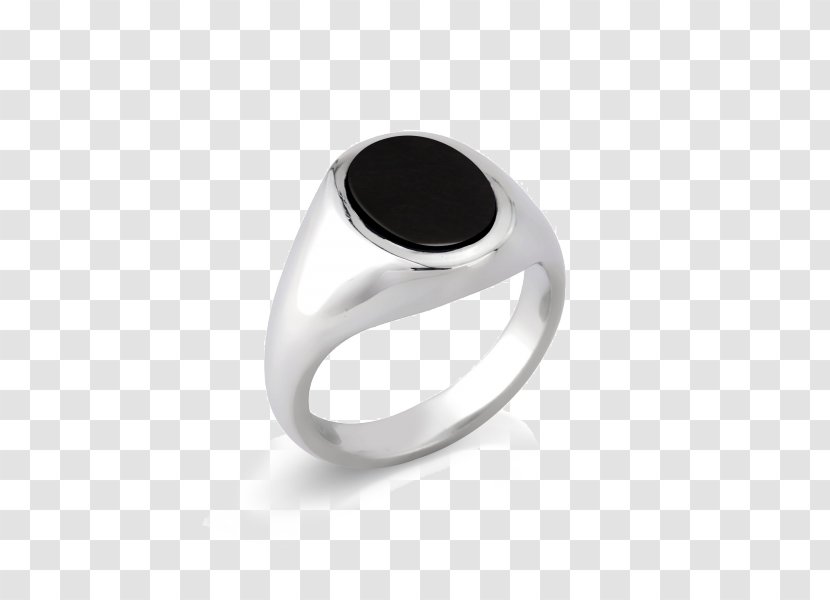Ring Onyx Gemstone Signet Jewellery - Stone Transparent PNG