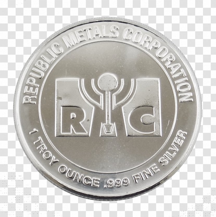 Silver Coin Medal Money Currency - Bullion Transparent PNG