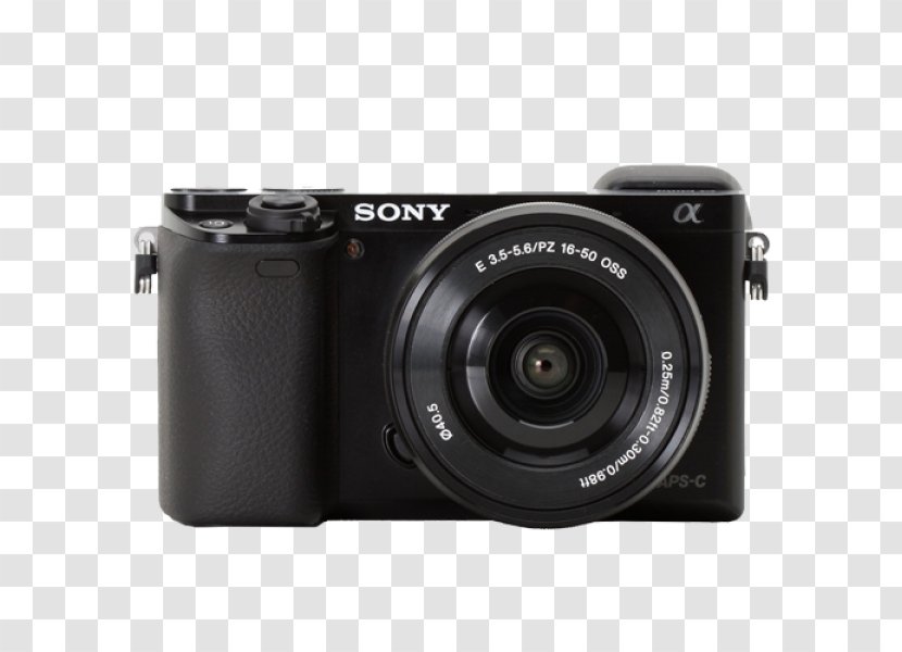 Sony α6000 α5000 Mirrorless Interchangeable-lens Camera 索尼 α7 - A6000 Transparent PNG