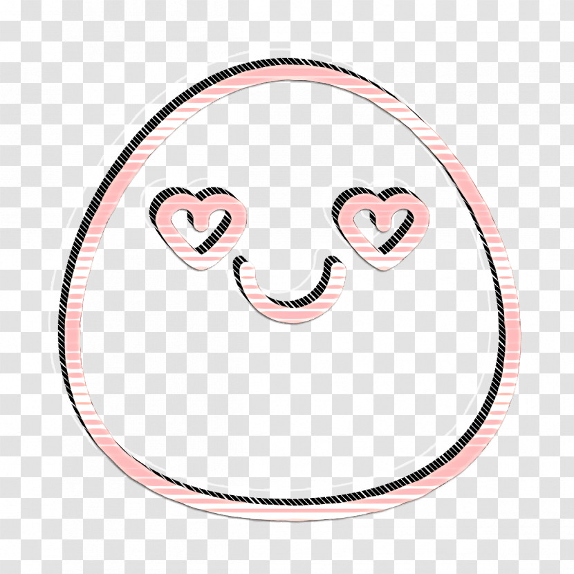 In Love Icon Emoji Icon Transparent PNG