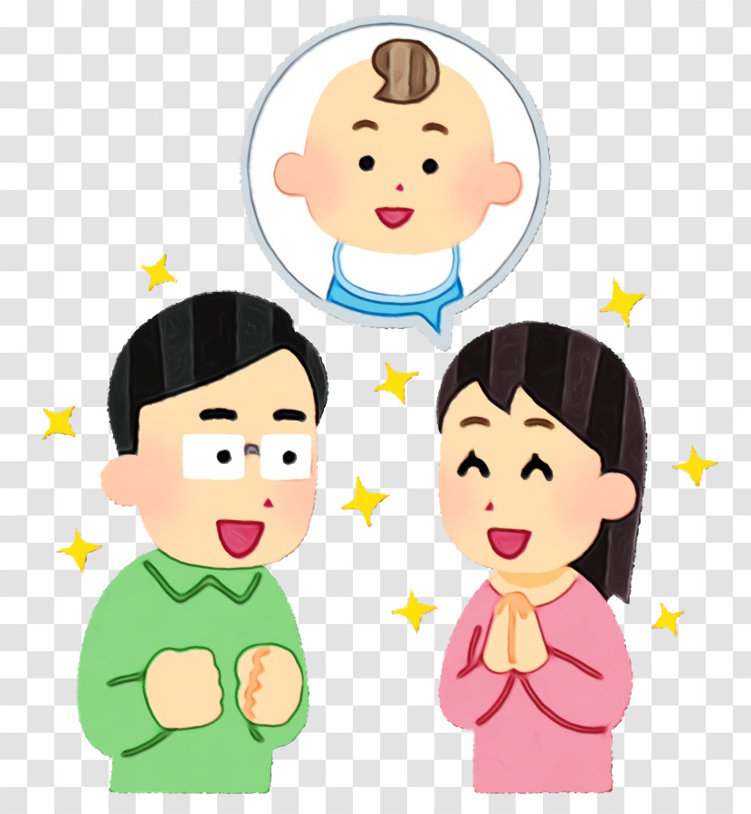 Cartoon People Facial Expression Cheek Nose Transparent PNG