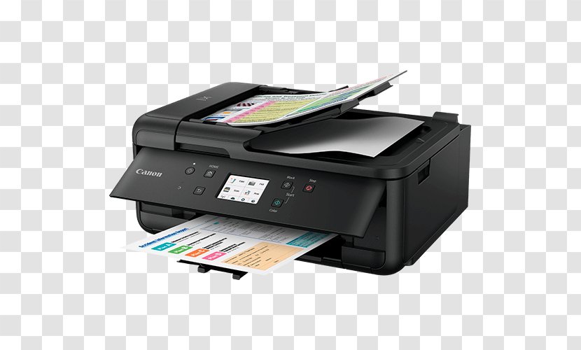 Multi-function Printer Canon PIXMA TR7520 Inkjet Printing - Laser Transparent PNG