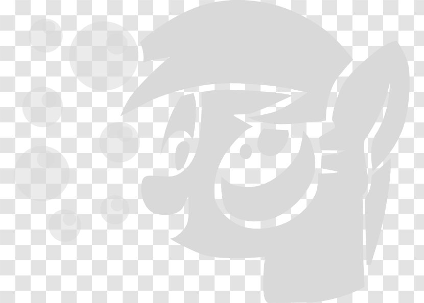 Logo Brand White Circle - Text Transparent PNG