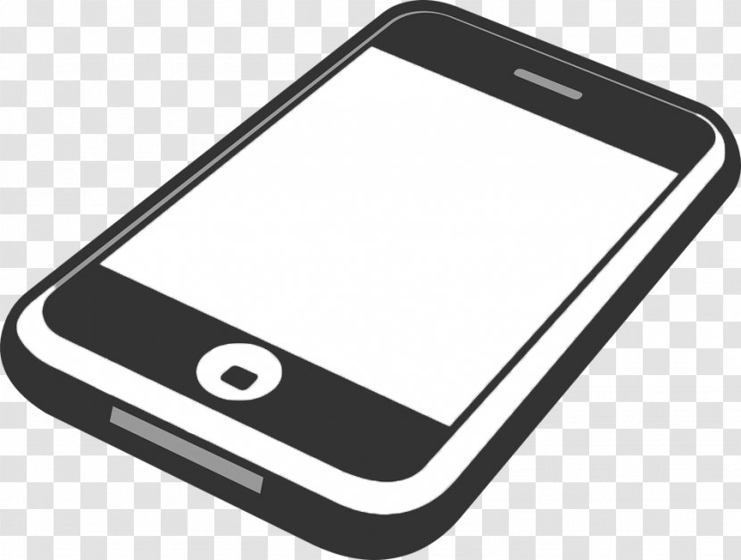 Telephone Smartphone IPhone Clip Art - Electronic Device - Mobile Vectors Transparent PNG