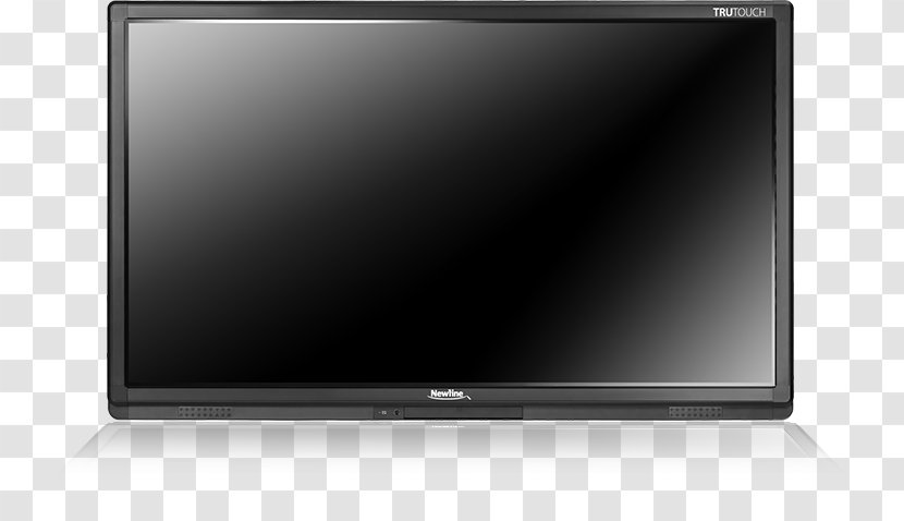 LED-backlit LCD Computer Monitors Television Set Flat Panel Display - Top View Transparent PNG