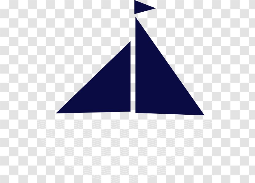 Sailboat Blue Clip Art - Boat - Navy Transparent PNG