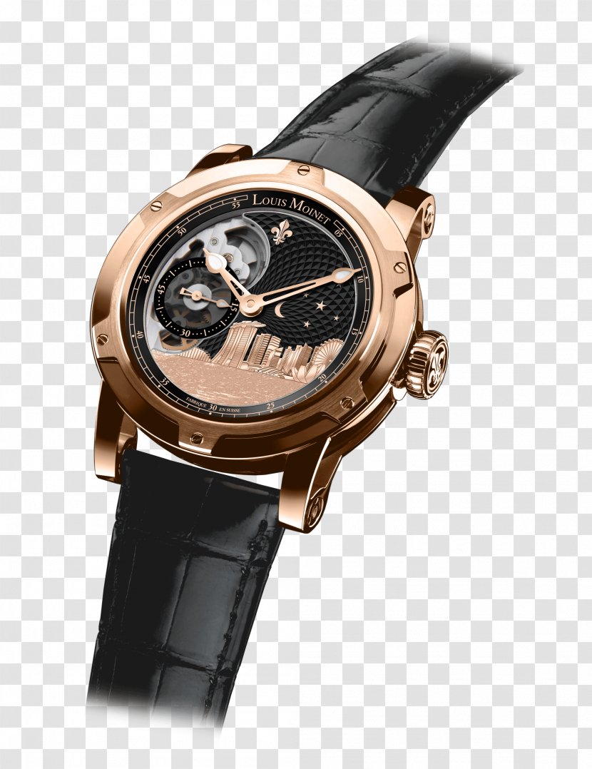 Gold Watch Clock Price Baselworld - Brand Transparent PNG