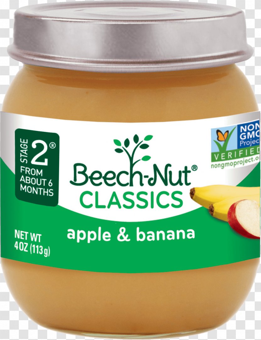 Baby Food Breakfast Cereal Beech-Nut Apple Asian Pear - Latundan Banana Transparent PNG
