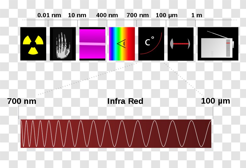 Electromagnetic Spectrum Optics Radiation Light - Infrared Transparent PNG