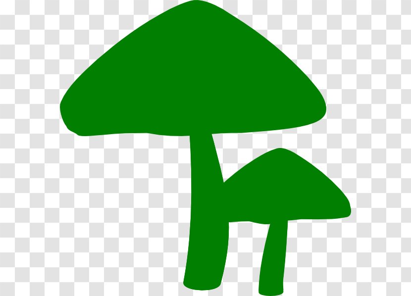 Clip Art Green Mushroom Image - Symbol Transparent PNG